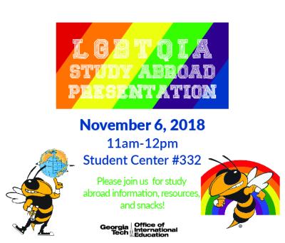 Fall 2018 LGBTQIA Info. Session Flyer