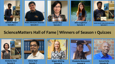ScienceMatters Hall of Fame, Season 1