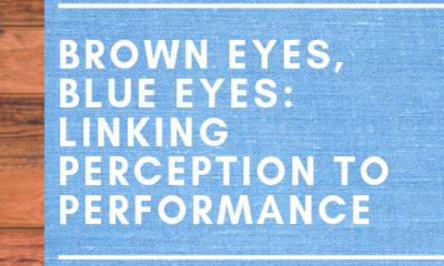 Brown Eyes, Blue Eyes: Linking Perception to Performance