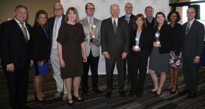 Lisa Safstrom at the 2017 Chancellor's Service Excellence Awards