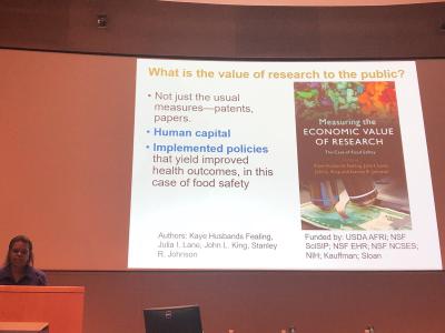 Kaye at AAAS