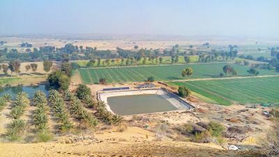 An Avana pond in the desert of Jaisalmer Rajasthan