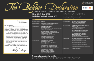 Balfour Symposium poster