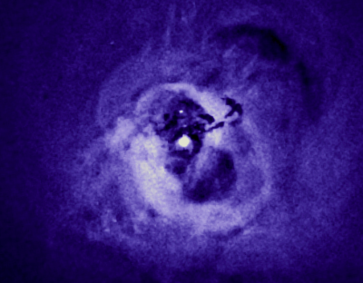 Perseus cluster image taken by the Chandra X-Ray Observatory (Photo: NASA)