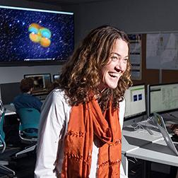 Deirdre Shoemaker, Director of the Center for Relativistic Astrophysics and professor in the School of Physics. 