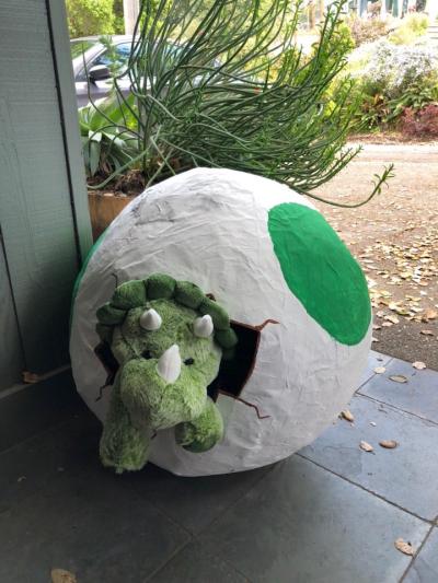 Dinosaur Egg at Easter - Rafael Bras blog photo