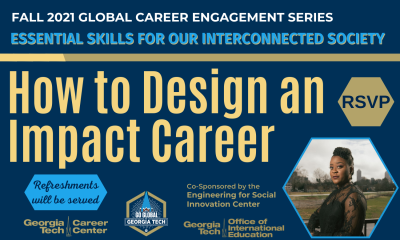 How to Design an Impact Career - Fall 2021 Global Career Engagement Series