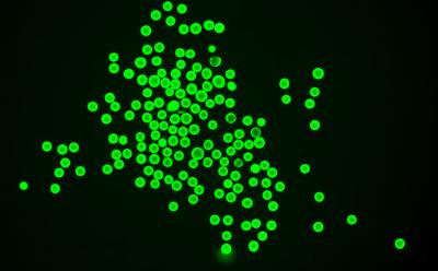 Engineered biomaterial microgels