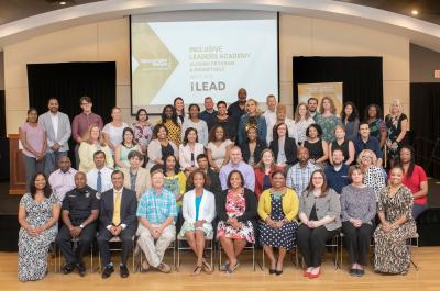 Inclusive Leaders Academy "Culture Champions" gather at the 2019 program closing