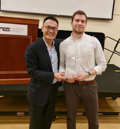 Dalton Lin and Alex Emken at the Spring Symposium