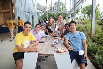 The week invites new students to connect to campus and start building their community.
