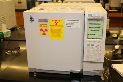 A radioisotope measurement instrument purchased with Tech Fee funds. (Photo Renay San Miguel)