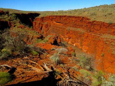 Raised sea floor BIF Karijini National Park, Australia