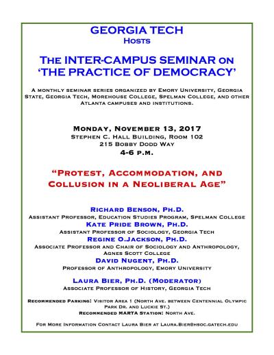 Inter-Campus Seminar 11/13
