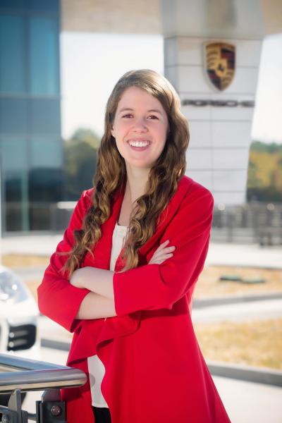 Kate Napier at the Porsche Experience Center Atlanta. Photo by Karen Images.