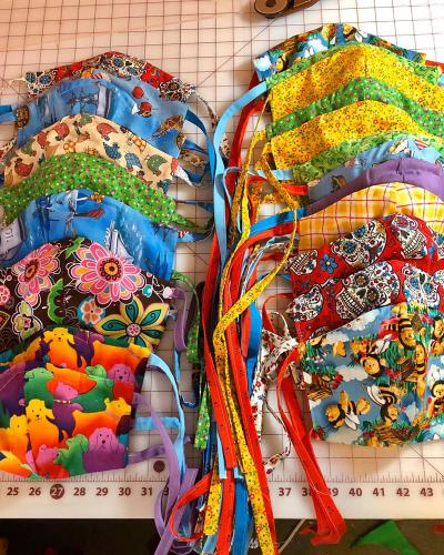 Sewing Masks for Area Hospitals