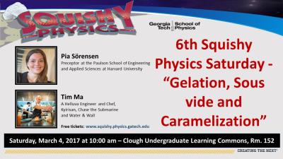 6th Squishy Physics Saturday
