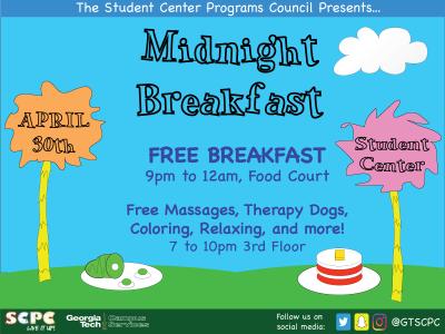 SCPC Presents: Midnight Breakfast