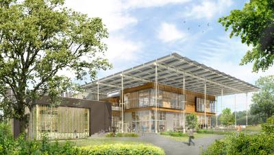 Living Building: Northwest View