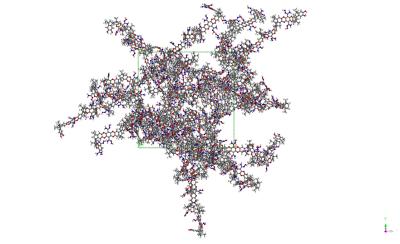 Glassy polymer membrane
