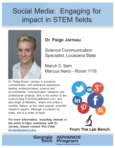 Social Media: Engaging for Impact in STEM Fields