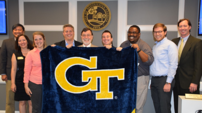 Brookhaven shows GT spirit at a recent City Council meeting.