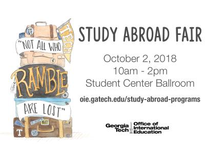 Study Abroad Fair 2018