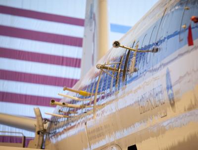 Atmospheric instruments on research plane