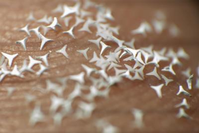 STAR particles for treating skin diseases