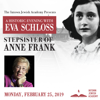 A Historic Evening with Eva Schloss, Stepsister of Anne Frank