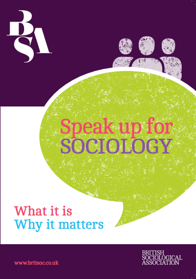 Speak Up for Sociology