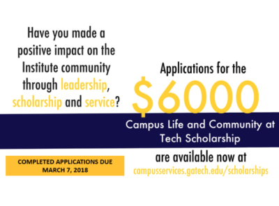 Campus Services Scholarship