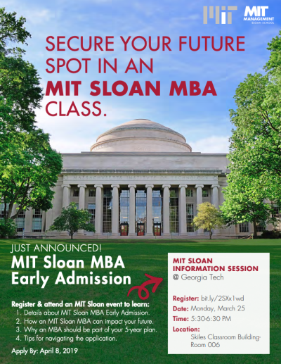 MIT Sloan Info Session