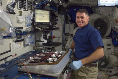Shane Kimbrough on ISS