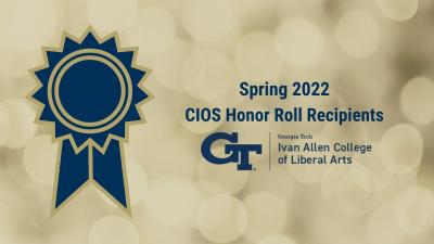 Spring 2022 IAC CIOS Honor Roll Recipients