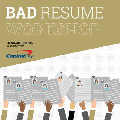 Spring 2021 Bad Resume Workshop