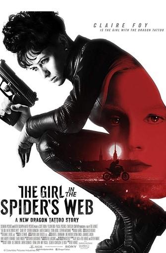 the girl in the spider&#039;s web poster