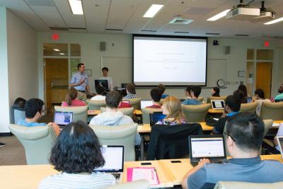 David Sherrill and Edmond Chow Instruct the IDEaS Summer Skills Workshop