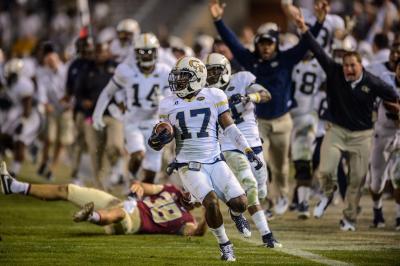 Lance Austin Celebrating the "Miracle on Techwood Drive"