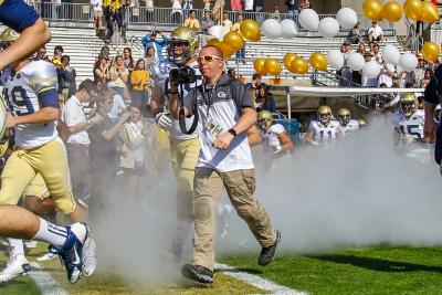 Danny Karnik at the UGA/Georgia Tech Game, 2015