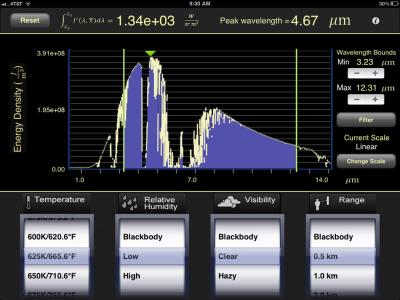iBlackbody Screen Capture