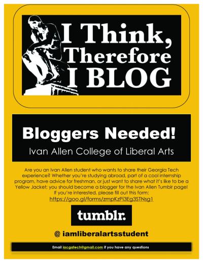 IAC bloggers needed