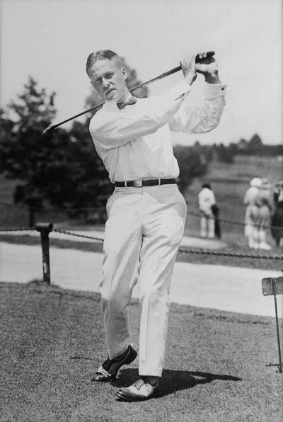 Bobby Jones - One of the greatest golfers of his generation and a GT alum from the class of 1922 in Mechanical Engineering