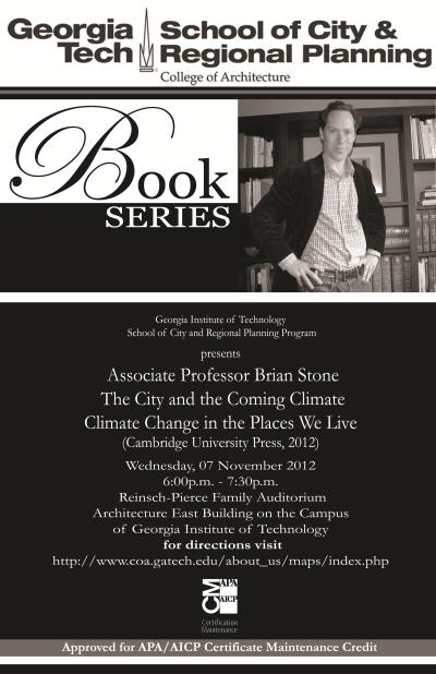 Brian Stone Book Lecture Poster