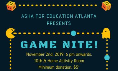 Asha for Education Game Nite