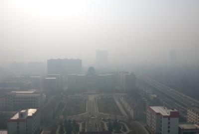 Winter haze in China