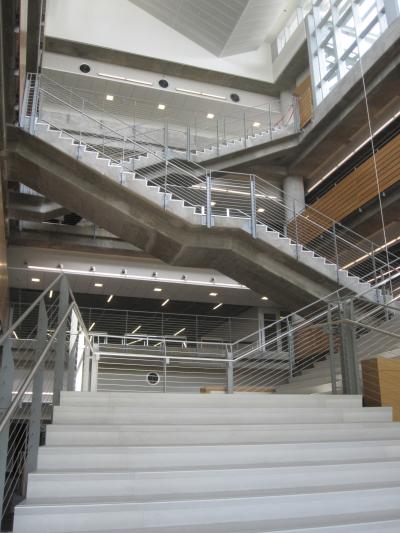 Clough Commons Interior Stairs