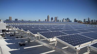 Solar power at CNES