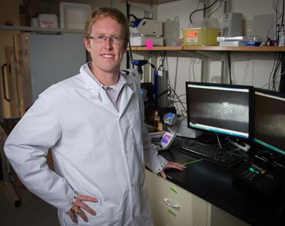 Assistant professor Brandon Dixon