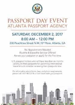 Atlanta Passport Day and Outreach